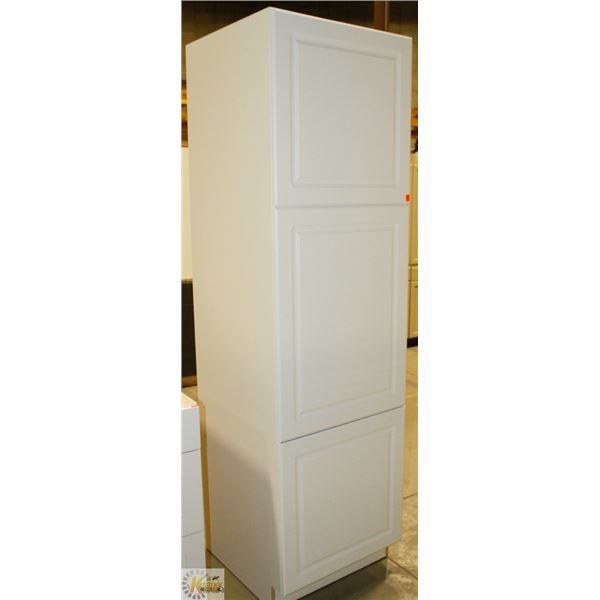 WHITE PANTRY CAB 24" W X 24" D X 84" T