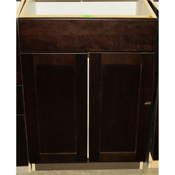 SINK BASE CABINET 24" WIDE C/W 2 DOORS
