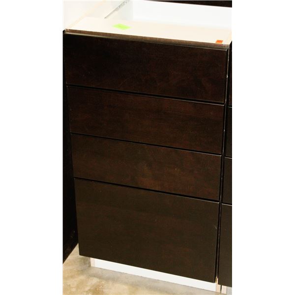 BASE DRAWER 18" W CABINET 4 VERTICAL