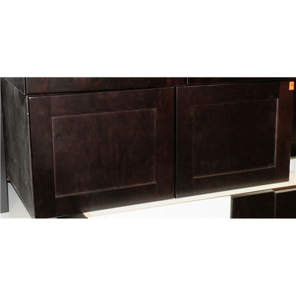 WALL CAB 33" W X 13.5" H X 24" D C/W 2 DOORS