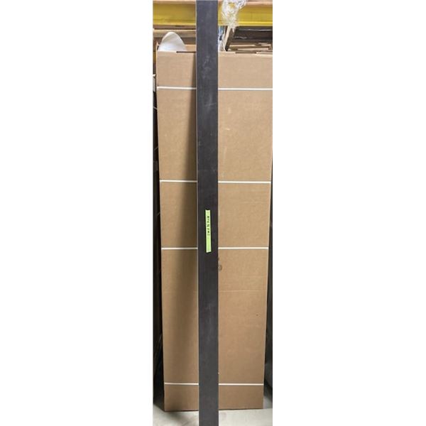 LOT OF THREE 5/8" MELAMINE TOE KICK MATERIAL