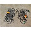 Image 1 : MAUI: Qty 2 Welding Lead Cables, Needs Repair (taped in various places)