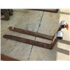 Image 1 : MAUI: Pair of Forklift Fork Attachments, Bent (see photos for sizing)