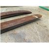 Image 9 : MAUI: Pair of Forklift Fork Attachments, Bent (see photos for sizing)