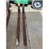Image 1 : MAUI: Pair of Forklift Fork Attachments, Bent (see photos for sizing)