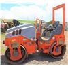 Image 1 : LANAI: 2012 Hamm HD12W Double-Drum Ride-On Roller 47", Diesel, Starts & Runs (See Video)