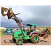 Image 1 : LANAI: 2014 John Deere 210KEP Landscaper Tractor Loader Starts & Runs (See Video). w/Clamshell-Type