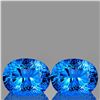 Image 1 : Natural Concave Swiss Blue Topaz Pair 12x10 MM - FL