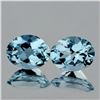 Image 1 : NATURAL AQUA BLUE AQUAMARINE PAIR [IF-VVS]
