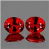 Image 1 : Natural Burma Ruby Pair 5x4 MM - VVS