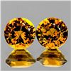 Image 1 : Natural  Golden Yellow Mali Garnet Pair{Flawless-VVS}