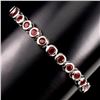 Image 1 : Natural Top Blood Red Ruby Bracelet