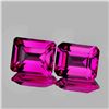 Natural AAA Hot Pink Topaz Pair{Flawless-VVS1}