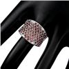 Image 3 : Natural Unheated Round Rhodolite Garnet Ring
