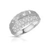 Image 1 : Natural 0.51 CTW Diamond Ring 18K White Gold - REF-114H3W
