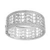 Image 1 : Natural 2.94 CTW Diamond Bangle 14K White Gold - REF-625M5F