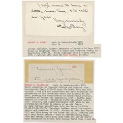 Lot of Two Polar Explorer Signatures