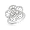 Image 1 : Natural 0.42 CTW Diamond Ring 14K White Gold - REF-59X4T