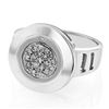 Image 1 : Natural 0.20 CTW Diamond Ring 18K White Gold - REF-91T8X