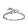 Image 1 : Natural 0.81 CTW Diamond Bracelet 18K White Gold - REF-255W6H