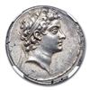 Image 1 : Seleucid Kingdom Antiochus V Tetradrachm (164-162 BC) Ch XF* NGC