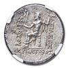 Image 2 : Seleucid Kingdom Antiochus V Tetradrachm (164-162 BC) Ch XF* NGC