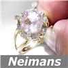 Image 1 : USGL Certified Gem 1.50 ct Ruby & Diamond Ring 14k Gold