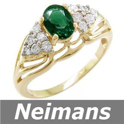 Fine Gem Certified 1.75 ct Pink Spinel Ring 14kt Gold
