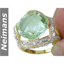 Gem Certified 1.50 ct Tanzanite & Diamond Ring 14k Gold