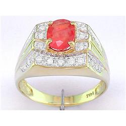 USGL Certified Gem 4.25 ct Citrine Ring Solid 14k Gold