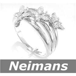 USGL Certified .25 ct Diamond Cocktail Ring 14kt Gold