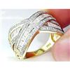 Image 1 : USGL Certified 1.25 ct Diamond Cocktail Ring 14kt Gold