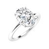 Image 2 : Natural 2.76 CTW Diamond Solitaire Ring 14K White Gold