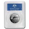 Image 1 : 2019 Australia 1 oz Silver $5 Dolphin PR-70 PCGS (HR, First Day)