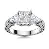 Image 1 : Natural 2.26 CTW Diamond Solitaire Ring 18K White Gold