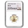 Image 1 : 1994 1/4 oz Gold American Eagle MS-70 NGC