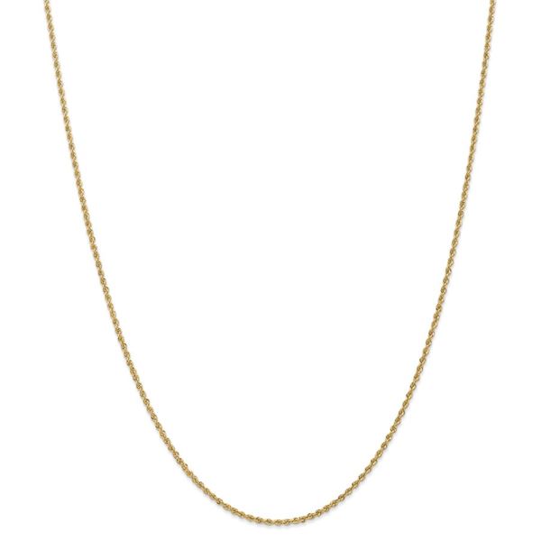 14k Yellow Gold 1.5 mm Regular Rope Chain - 26 in.