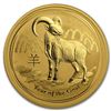 Image 1 : 2015 Australia 1 oz Gold Lunar Goat BU (Series II)