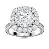 Image 1 : Natural 2.57 CTW Diamond Solitaire Ring 14K White Gold