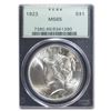 Image 1 : 1923 Peace Dollar MS-65 PCGS