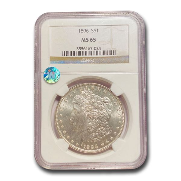 1896 Morgan Dollar MS-65 NGC