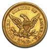 Image 2 : 1857 $2.50 Liberty Gold Quarter Eagle XF Details (Cleaned)