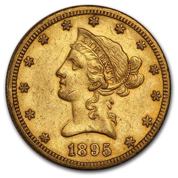 1895-O $10 Liberty Gold Eagle (Cleaned)