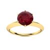 Image 1 : Natural 2.26 CTW Ruby Solitaire Ring 14K Yellow Gold