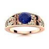 Image 1 : Natural 2.01 CTW Sapphire Solitaire Ring 14K Rose Gold