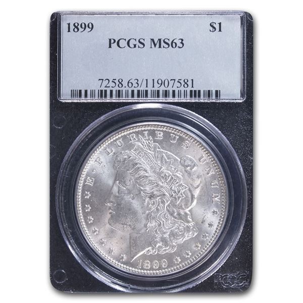 1899 Morgan Dollar MS-63 PCGS