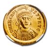 Image 2 : Eastern Roman AV Solidus Arcadius (383-408 AD) MS NGC (RIC 29)