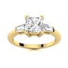 Image 1 : Natural 1.80 CTW Diamond Solitaire Ring 14K Yellow Gold