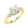 Image 2 : Natural 1.80 CTW Diamond Solitaire Ring 14K Yellow Gold