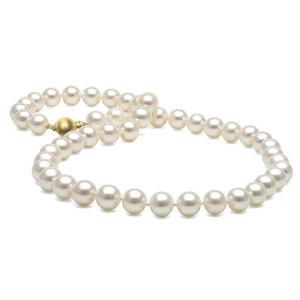 White Elite Collection Pearl Necklace, 8.5-9.0mm